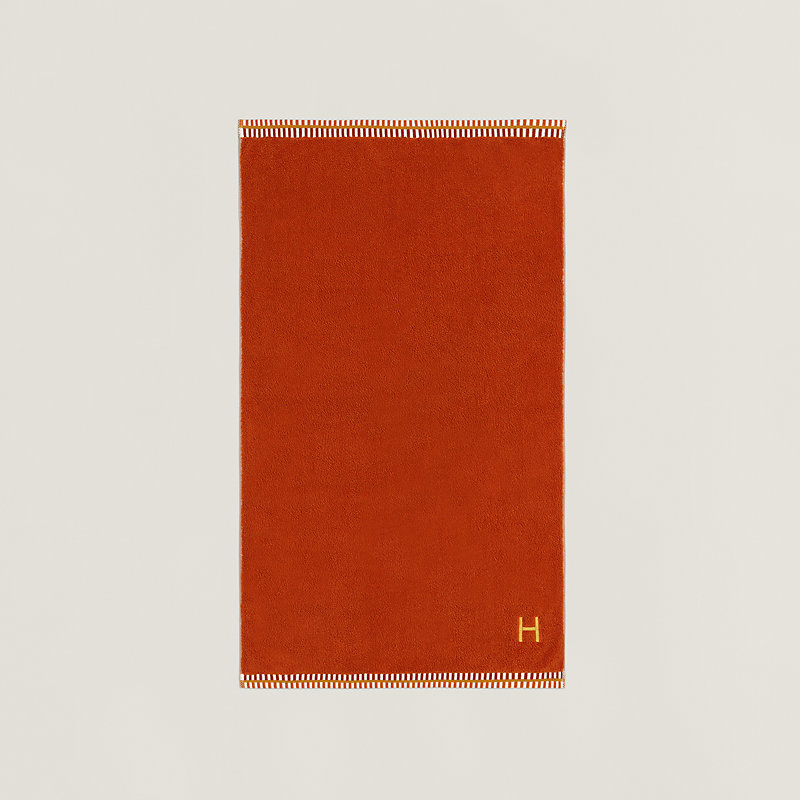 Vice Versa towel - Orange | Hermès USA